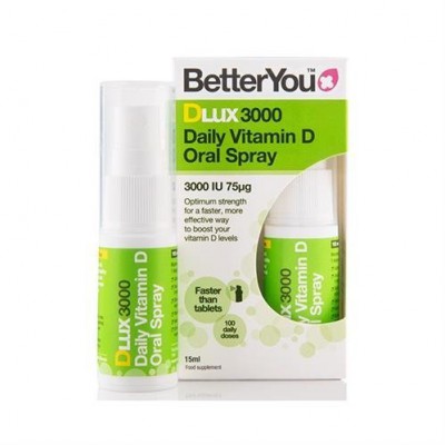 Miniaturka artykułu - BetterYou DLUX 3000 Witamina D - 15ml