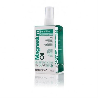 Miniaturka artykułu - BetterYou Olejek magnezowy sensitive spray - 100ml