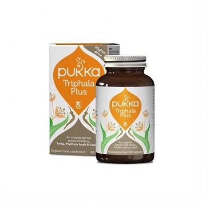 Miniaturka artykułu - PUKKA Triphala plus - 60 Kaps