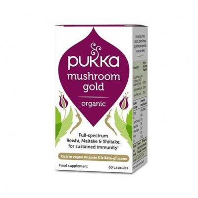 PUKKA Mushroom gold - 60 Kaps