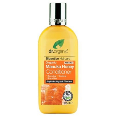 Miniaturka artykułu - Dr.Organic Manuka odżywka do włos&oacute;w z miodem manuka - 265ml