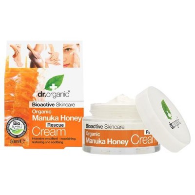 Miniaturka artykułu - Dr.Organic Manuka krem odżywczy z miodem manuka - 50ml