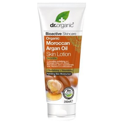 Miniaturka artykułu - Dr.Organic Argan balsam do ciała z olejkiem arganowym 200ml