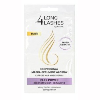 Miniaturka artykułu - L4L HAIR Maska serum do włos&oacute;w PLEX POWER -  2x6ml 