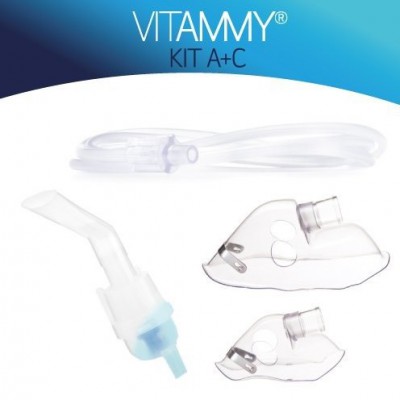 Miniaturka artykułu - Zestaw do nebulizacji VITAMMY KIT A+C 