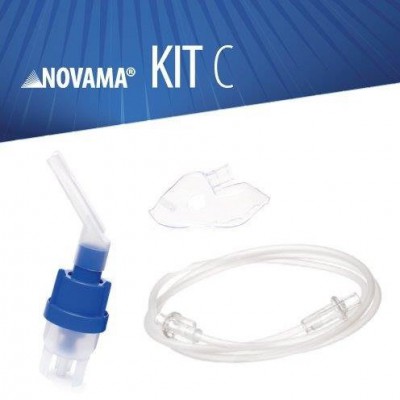 Miniaturka artykułu - NOVAMA Zestaw uniwersalny do nebulizacji z małą maską  KIT C