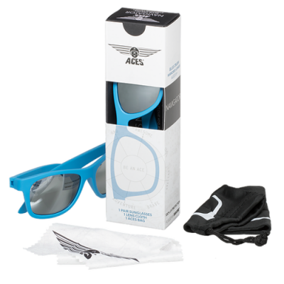 Miniaturka artykułu - BABIATORS Okulary ACES Blue crush AGE 6+ ACE-016