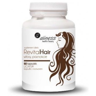 Miniaturka artykułu - ALINESS Revital Hair - 60 kapsułek