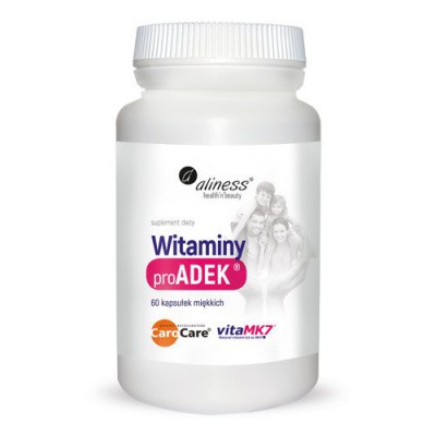 Miniaturka artykułu - ALINESS Witaminy ProADEK&reg; - 60 kapsułek