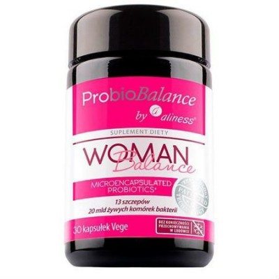 Miniaturka artykułu - ProbioBALANCE WOMAN BALANCE probiotyk - 30 kapsułek