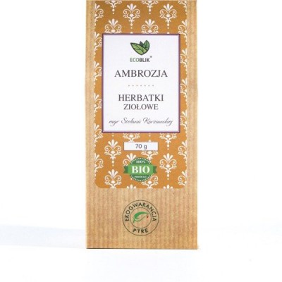 Miniaturka artykułu - EcoBlik Herbata Ambrozja, 70 g