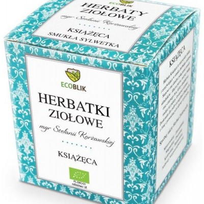 Miniaturka artykułu - EcoBlik HERBATA KSIĄŻĘCA 20 x 2g