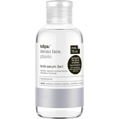 Miniaturka artykułu - TOŁPA DERMO FACE PHYSIO tonik - serum 2w1, 75 ml