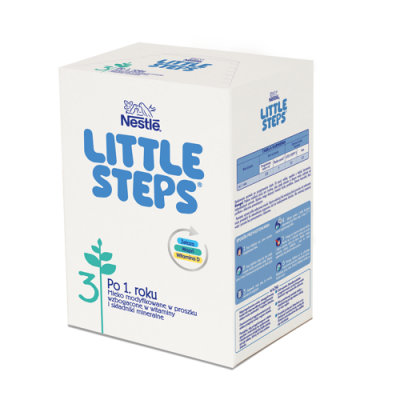 Miniaturka artykułu - NESTLE LITTLE STEPS 3 mleko modyfikowane po 1 roku - 600g