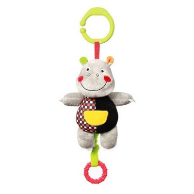 Miniaturka artykułu - BabyOno Zabawka z pozytywką Hippo Albert 639