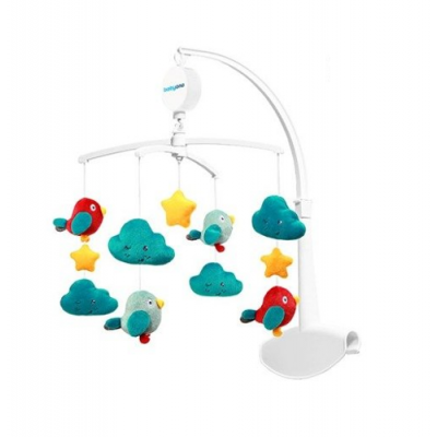 Miniaturka artykułu - BabyOno Karuzela do ł&oacute;żeczka Clouds & Birds
