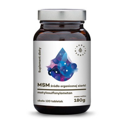 Miniaturka artykułu - MSM 800mg tabl. 180 g
