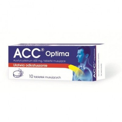 ACC optima 0,6g - 10tabl