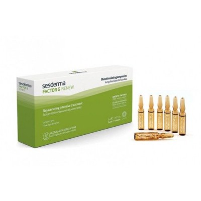 Miniaturka artykułu - SESDERMA FACTOR G ampułki biostymulujące, 7 ampułek x 2 ml