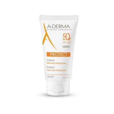 Miniaturka artykułu - A-DERMA PROTECT Krem bezzapachowy SPF 50+, 40 ml
