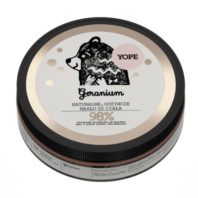 YOPE masło do ciała GERANIUM, 200ml