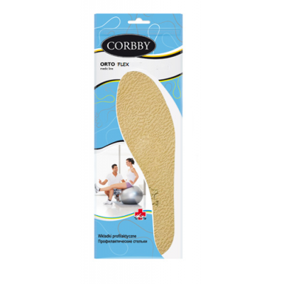 Miniaturka artykułu - CORBBY ORTO FLEX 45/46 wkładki - 1 para