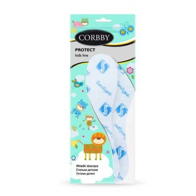 Miniaturka artykułu - CORBBY KIDSPORT wkładki dziecięce roz.29 - 1 para