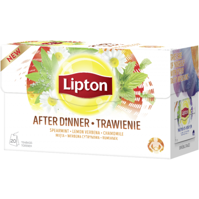 Miniaturka artykułu - Lipton After Dinner Trawienie - 20torebek