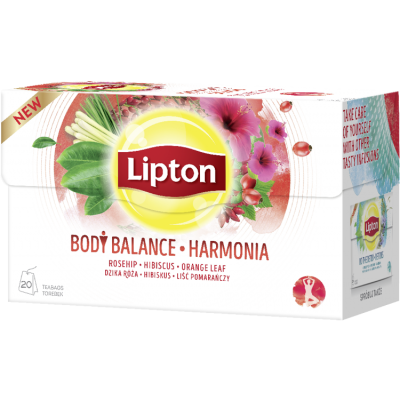 Miniaturka artykułu - Lipton herbata Harmonia - Body Balance - 20 torebek