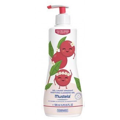 Miniaturka artykułu - MUSTELA Łagodzący żel do mycia, 500 ml