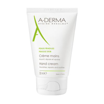 Miniaturka artykułu - A-DERMA regenerujący krem do rąk, 50 ml