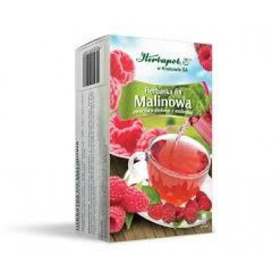 Miniaturka artykułu - Herbapol Herbatka malinowa - 20sasz.