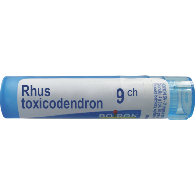 Miniaturka artykułu - BOIRON Rhus Toxicodendron 9 CH granulki 4g (ok. 80granulek)