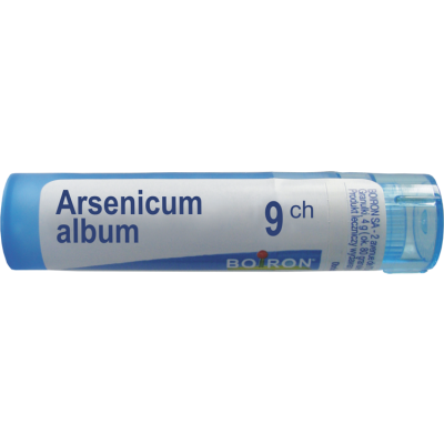 BOIRON Arsenicum album 9 CH granulki 4 g ( około 80 granulek)