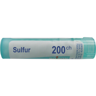 Miniaturka artykułu - BOIRON Sulfur 200 CH granulki 4 g (ok. 80 granulek)