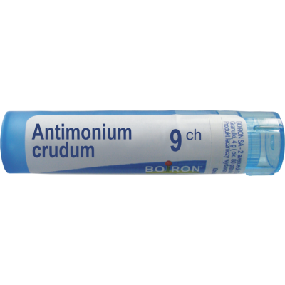 Miniaturka artykułu - BOIRON Antimonium crudum 9 CH granulki 4g ( około 80 granulek)