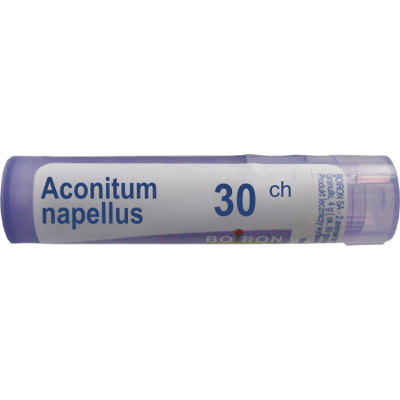 Miniaturka artykułu - BOIRON Aconitum napellus 30 CH granulki 4g ( około 80 granulek)