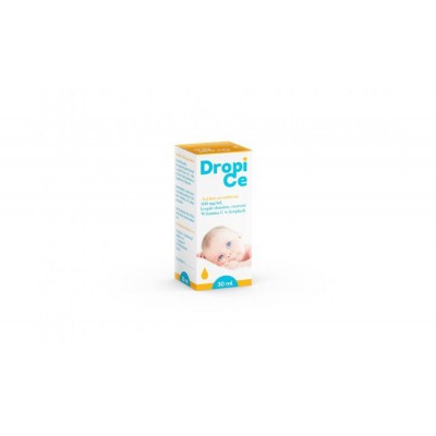 Miniaturka artykułu - DropiCe Lek z witaminą C w kroplach dla dzieci - 30 ml