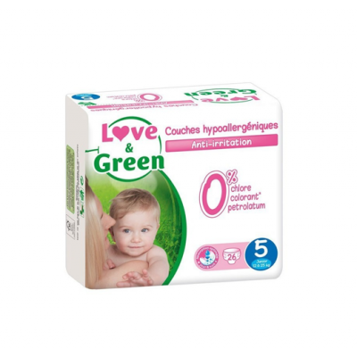 LOVE&GREEN Single T5 Eco pieluchy - 26szt.