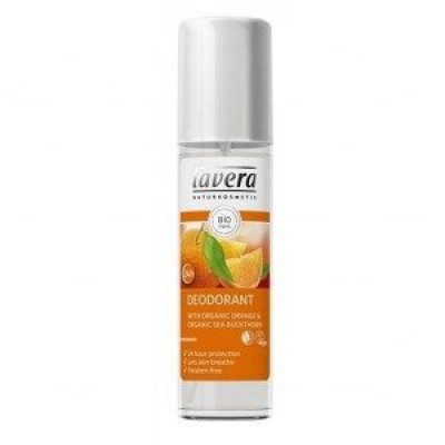 Miniaturka artykułu - LAVERA Dezodorant w sprayu z pomarańczą i rokitnikiem, 75ml
