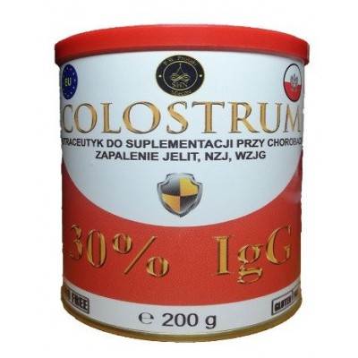 Miniaturka artykułu - COLOSTRUM 30% IgG nutraceutyk, 200g