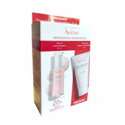 Miniaturka artykułu - AVENE Les Essentiels Serum rozświetlające, 30ml + Maseczka kojąco-rozświetlająca, 50ml