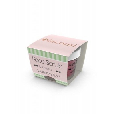 Miniaturka artykułu - NACOMI Peeling do twarzy i ust odżywczy Arbuz, 80g