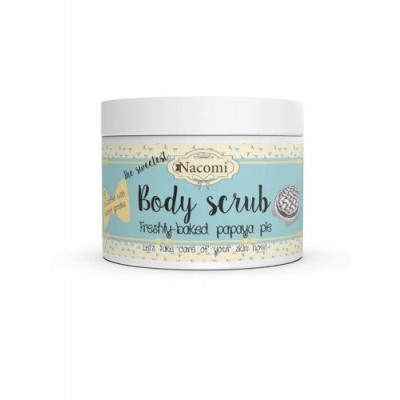 Miniaturka artykułu - NACOMI Peeling do ciała Świeże ciasto z papayą, 200g