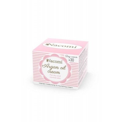 Miniaturka artykułu - NACOMI Krem arganowy 30+ na dzień, 50ml