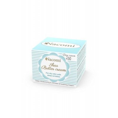 Miniaturka artykułu - NACOMI Krem shea 50+ na dzień, 50ml
