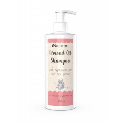 Miniaturka artykułu - NACOMI Szampon migdałowy, 250 ml