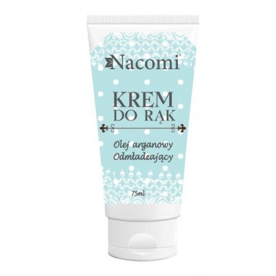 Miniaturka artykułu - NACOMI Krem do rąk arganowy, odmładzający, 85ml