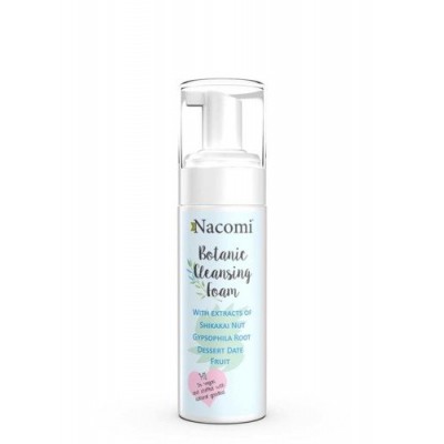 Miniaturka artykułu - NACOMI Botaniczna pianka myjąca do twarzy, 150ml
