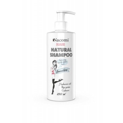 Miniaturka artykułu - NACOMI Szampon wygładzająco - nawilżający, 250ml